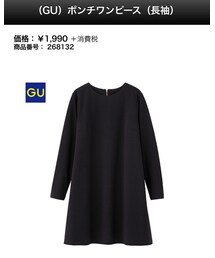 GU | ポンチワンピ(ワンピース)