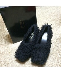 i | ファーヒール(その他シューズ)