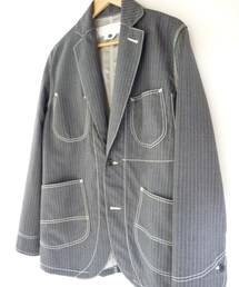GANRYU | ウールトロストラップジャケット
(テーラードジャケット)