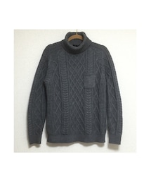 CIAOPANIC | アラン柄タートルニット(ニット/セーター)