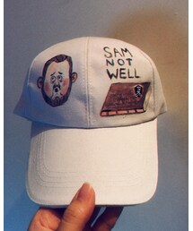 Handmade | illustration by myself(キャップ)