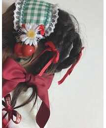 髪の毛🎀🍒 | ヘアアクセサリー