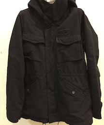 The Viridi-anne | ヴィリジアンのモッズコート。
生地感もしっかりしていて、なおかつ防風、防水性◎
ボタンもアンティーク風に加工していてなお良し!(モッズコート)