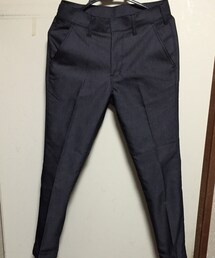 WHO'S WHO gallery | who's whoの9分丈スラックス風パンツ。
プレスがいい感じです。
きれい目スタイルには欠かせない！(スラックス)