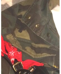 AZUL by moussy | ミリタリージャケット