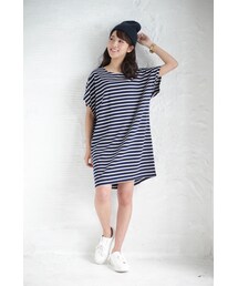 ボーダードルマンチュニック(バスク生地)(チュニック)