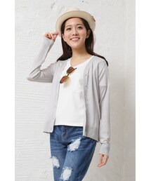 Vネックカーディガン(カーディガン/ボレロ)