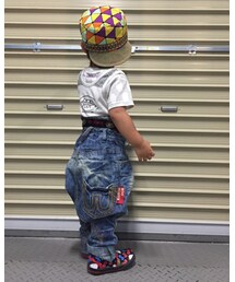 BOOFOOWOO | BHのサルエルデニムの後ろ姿が堪らない♡(その他パンツ)
