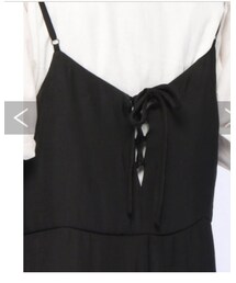 バックの編み上げ♡ | サロペット/オーバーオール