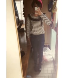 PAGEBOY | ボーダーカットソー(Tシャツ/カットソー)