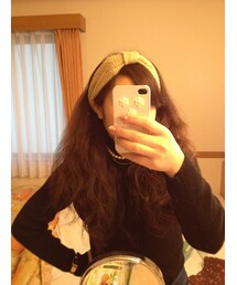 ヘアバンド(ニット)
(ヘアバンド)