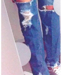 REMAKE ITEM | デニムパンツ