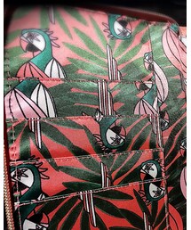 FURLA | 中がオウム柄で可愛すぎｯｯ😶❤️(カードケース)