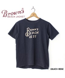 BROWN'S BEACH JACKET | BBJ3-003 BROWN'S BEACH TEE(Tシャツ/カットソー)