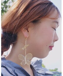 dalii | butterfly chainpierce🎀(ピアス（両耳用）)