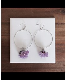 ♢販売中♢ | Instagram KUMi vintage Flower hoop pierce(ピアス（両耳用）)