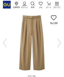 GU | チノパンツ