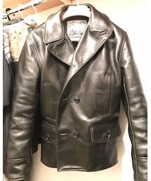 Aero Leathers | front quarter horse hide(ピーコート)