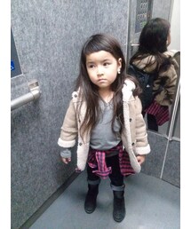 ZARA KIDS | ムートンコート