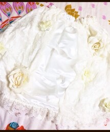 三段フリルレーススカート(スカート)