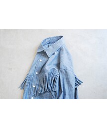 NOMA t.d. | NOMA t.d. (ノーマ ティーディー) “Fringe Shirt” ￥28,080-(シャツ/ブラウス)