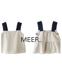 MEER. | volume combi cami tops(キャミソール)