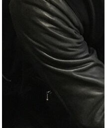 no brand | リプロダクトレザー(ライダースジャケット)