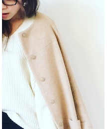 anatelier | ノーカラージャケット