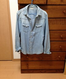   gu | デニムシャツ(Tシャツ/カットソー)