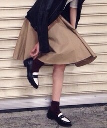 MOUSSY | 膝丈フレアスカート(スカート)