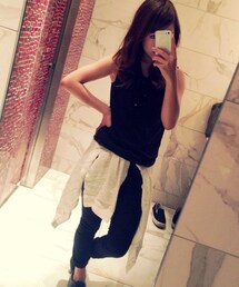 ZARA | 無地タンク
(Tシャツ/カットソー)