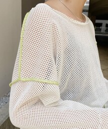 ステッチの配色が可愛いです | トップス