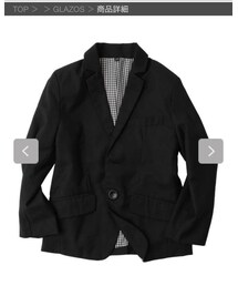 GLAZOS | スーツジャケット
