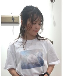 earth music&ecology | プリントTズームver.(Tシャツ/カットソー)