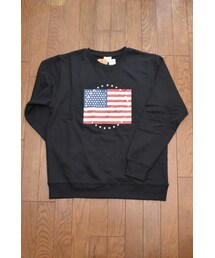 no brand | スターズアンドストライプストレーナー(スウェット)