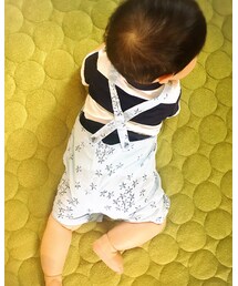 後ろ姿 | オールインワン・サロペット