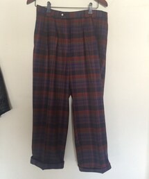 古着 ソノヒグラシ | チェックパンツ(その他パンツ)