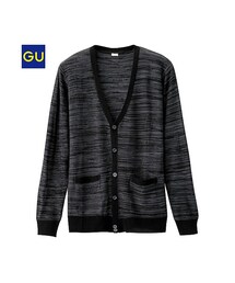 GU | メランジカーディガン (長袖) darkgray(カーディガン/ボレロ)