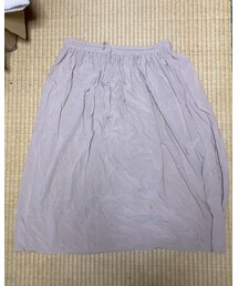FOREVER 21 | ネットで買いました。ゴムウエストでデブでも履きやすい。イージーなてろてろ素材です。(スカート)