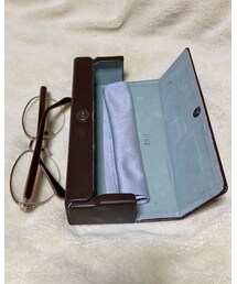 JINS | モスキーノよりもガラス部分が大きくて、ハーフリムです。(メガネ)