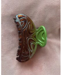 レモン | 茶髪に似合う👩🏽‍🦱(バレッタ/ヘアクリップ)