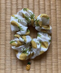 レモン | パイナップルチャームかわいかったので(ヘアゴム)