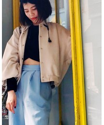 ZARA | ノーカラージャケット