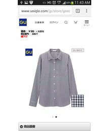 GU | シャツ/ブラウス