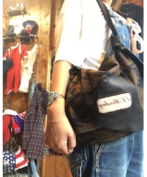 Handmade | 迷彩レザーハンドメイドショルダー(ショルダーバッグ)