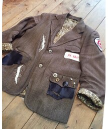 古着JKリメイク | 古着JKをリメイクカスタム。(テーラードジャケット)