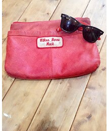 VINTAGE | ヴィンテージバックにワッペンをペタ(クラッチバッグ)