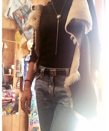 ハンドメイドムートンベスト | ベスト