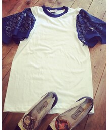 FLOWリメイク品 | バンダナリメイクT  FLOWリメイク品(トップス)