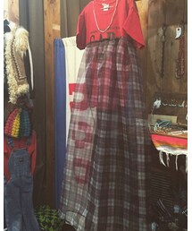 flowリメイク | リメイクオーガンジーT (トップス)